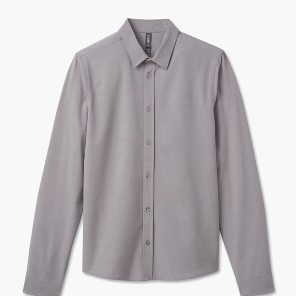 Vuori Other - Vuori Men's Long Sleeve Bridge Casual Gray Button-Down Shirt, new but has mark